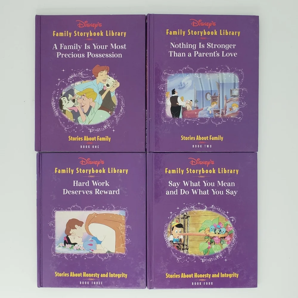 Vintage Disney Family Storybook Library books